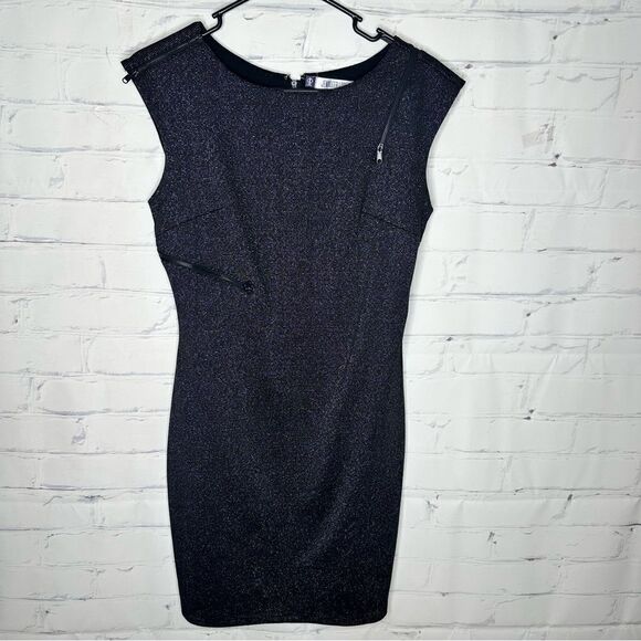 Jennifer Lopez size 4 black sparkly dress - Picture 2 of 10